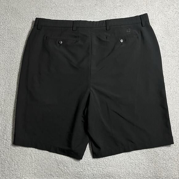 Footjoy Shorts Mens 42 Black Performance Golf FJ Chino Pockets Stretch - Picture 3 of 11